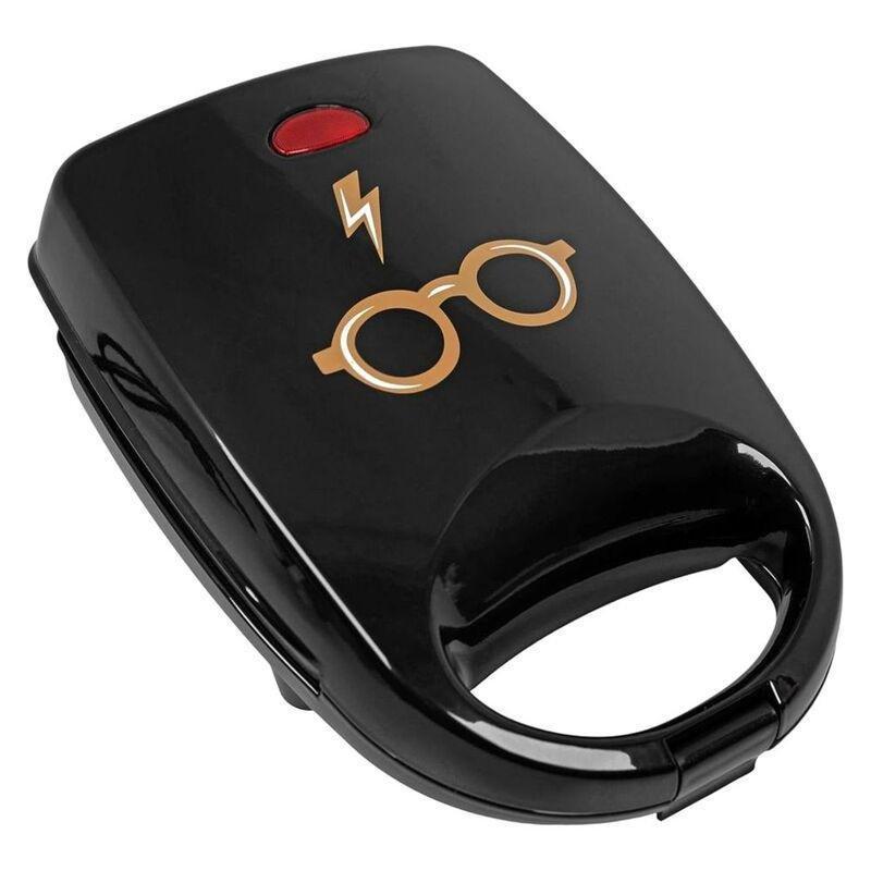Harry Potter Harry Potter Icon Single Sandwich Maker Black, , large image number 0