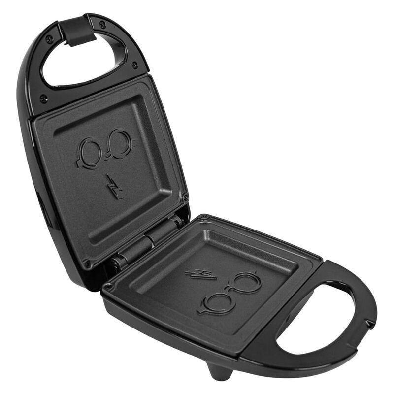 Harry Potter Harry Potter Icon Single Sandwich Maker Black, , large image number 2