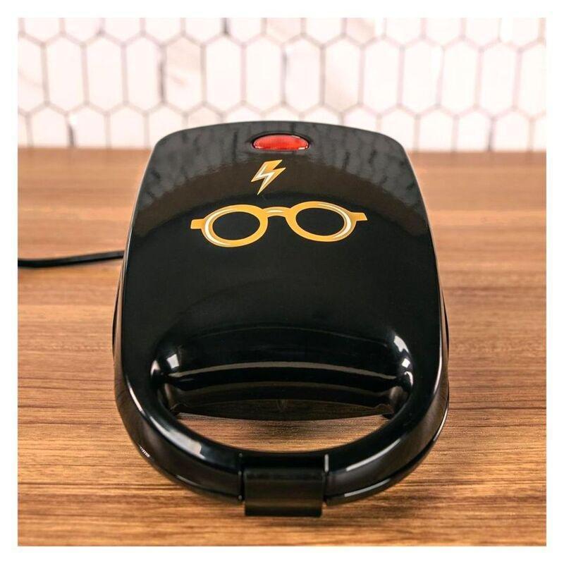 Harry Potter Harry Potter Icon Single Sandwich Maker Black, , large image number 4