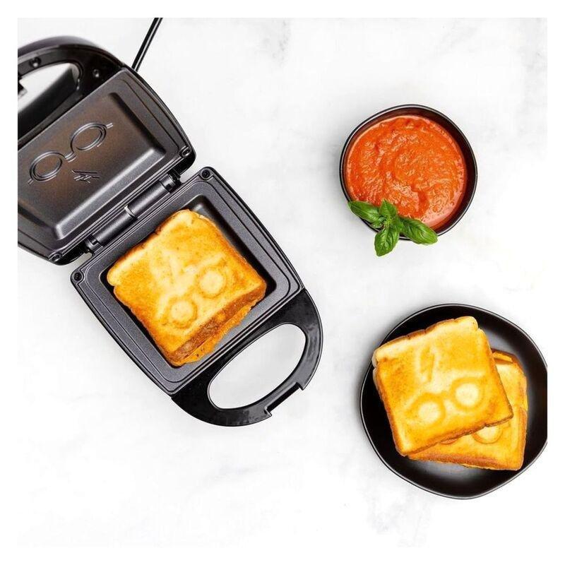Harry Potter Harry Potter Icon Single Sandwich Maker Black, , large image number 5