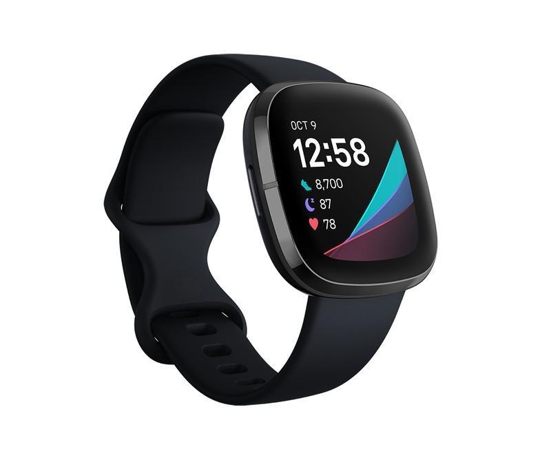 Fitbit Sense Carbon/Graphite Stainless Steel Smartwatch, , large image number 0