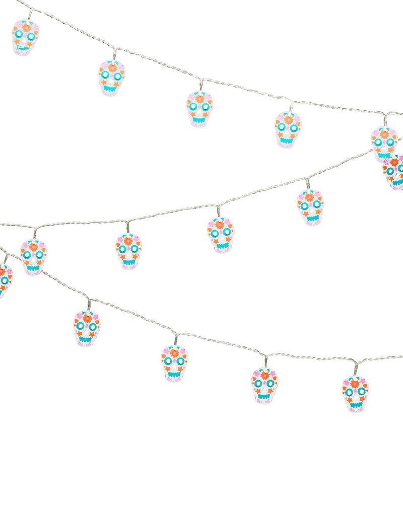 Tatty Devine Sugar Skulls String Lights, , large image number 0