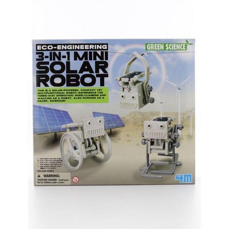 4M INDUSTRIAL LTD - 4M Eco Engineering 3-In-1 Mini Solar Robot