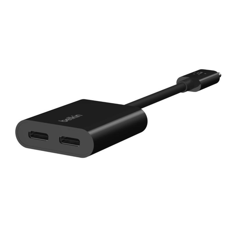 BELKIN - Belkin Connect USB-C Audio + Charge Adapter