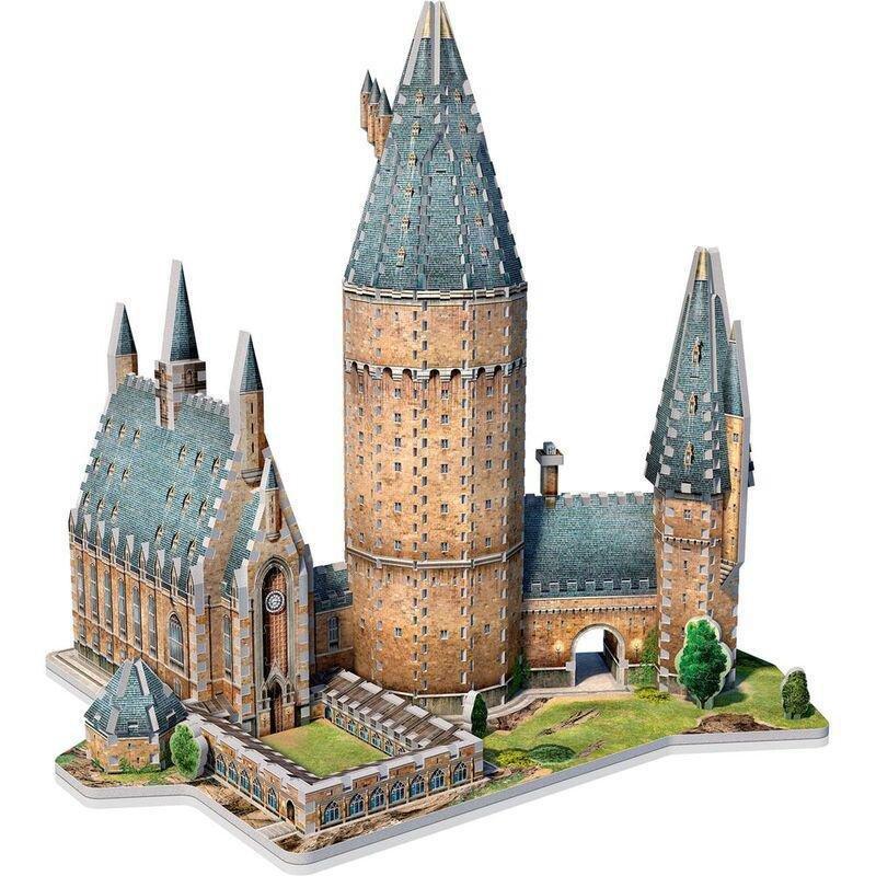 Wrebbit Harry Potter Hogwarts Great Hall 850 Pcs 3D Puzzle, , large image number 0