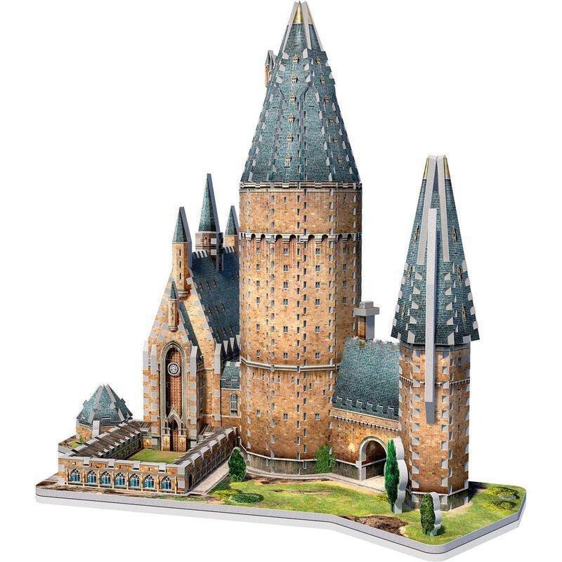 Wrebbit Harry Potter Hogwarts Great Hall 850 Pcs 3D Puzzle, , large image number 1