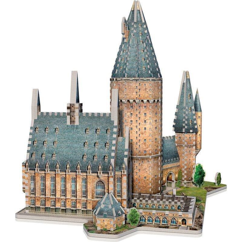 Wrebbit Harry Potter Hogwarts Great Hall 850 Pcs 3D Puzzle, , large image number 3