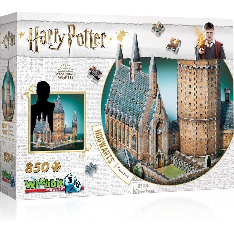 Wrebbit Harry Potter Hogwarts Great Hall 850 Pcs 3D Puzzle, , large image number 4