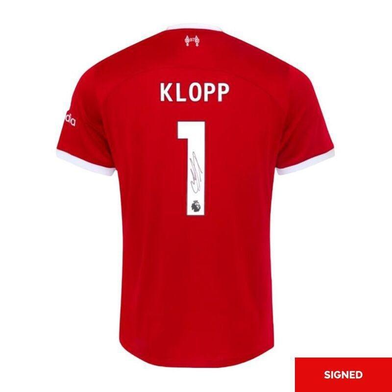 Bootroom Collection Klopp Signed Shirt, , medium