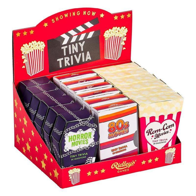 Ridleys Tiny Film Trivia Horror Movies Game, , large image number 0