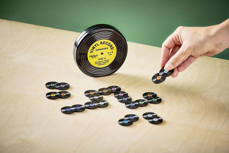 Ridleys Vinyl Record Dominoes Game, , large image number 1