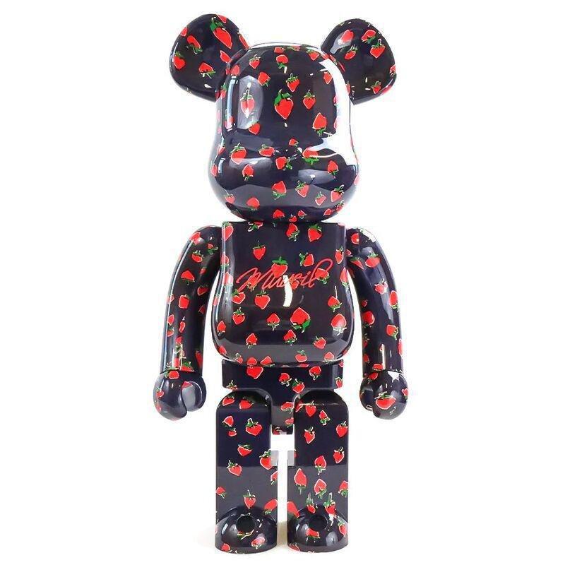 Bearbrick 1000&#37; Muveil Strawberry Figure (72cm), , large image number 0