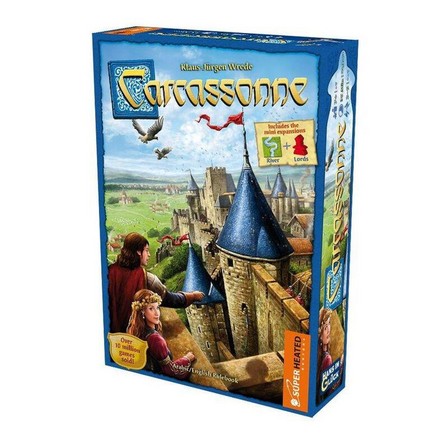SUPERHEATED NEURONS - Carcassonne Board Game (English/Arabic)