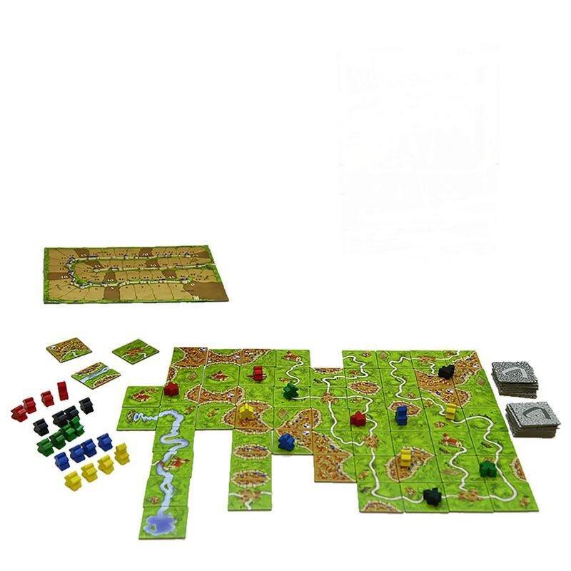 Carcassonne Board Game (Arabic/English), , large image number 1