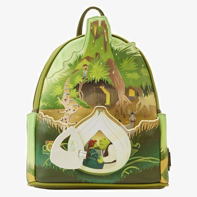 Loungefly Leather Shrek Happily Ever After Mini Backpack, , medium