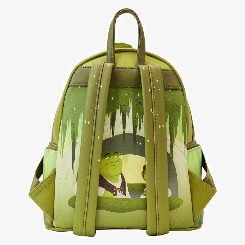 Loungefly Leather Shrek Happily Ever After Mini Backpack, , large image number 1