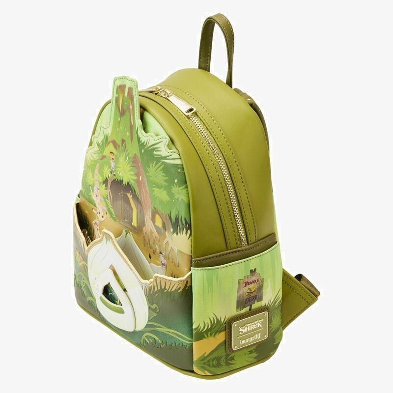 Loungefly Leather Shrek Happily Ever After Mini Backpack, , large image number 3
