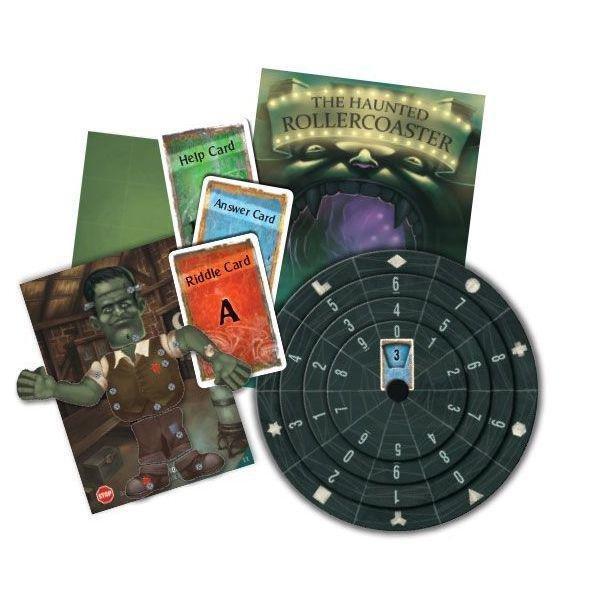 Exit the Haunted Roller Coaster Board Game (English), , large image number 1