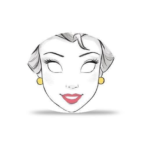 Mad Beauty Disney Princess Belle Face Mask, , large image number 1