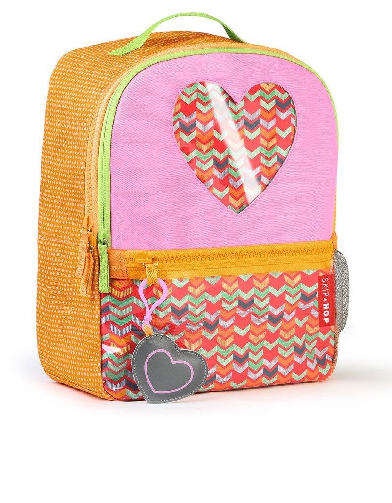 Skip Hop Forget Me Not Heart Kids Backpack & Lunch Bag, , large image number 0