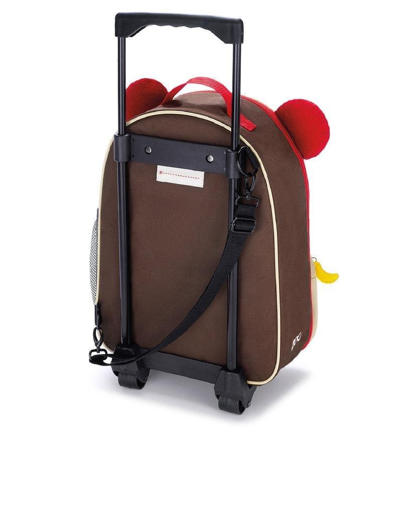 Skip Hop Zoo Kids Rolling Luggage Monkey, , large image number 0