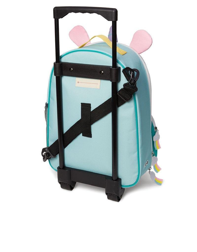 Skip Hop Zoo Kids Rolling Luggage Unicorn, , large image number 1