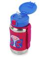 SKIP HOP - Skip Hop Zoo Stainless Steel Straw Kids Water Bottle Butterfly 350ml