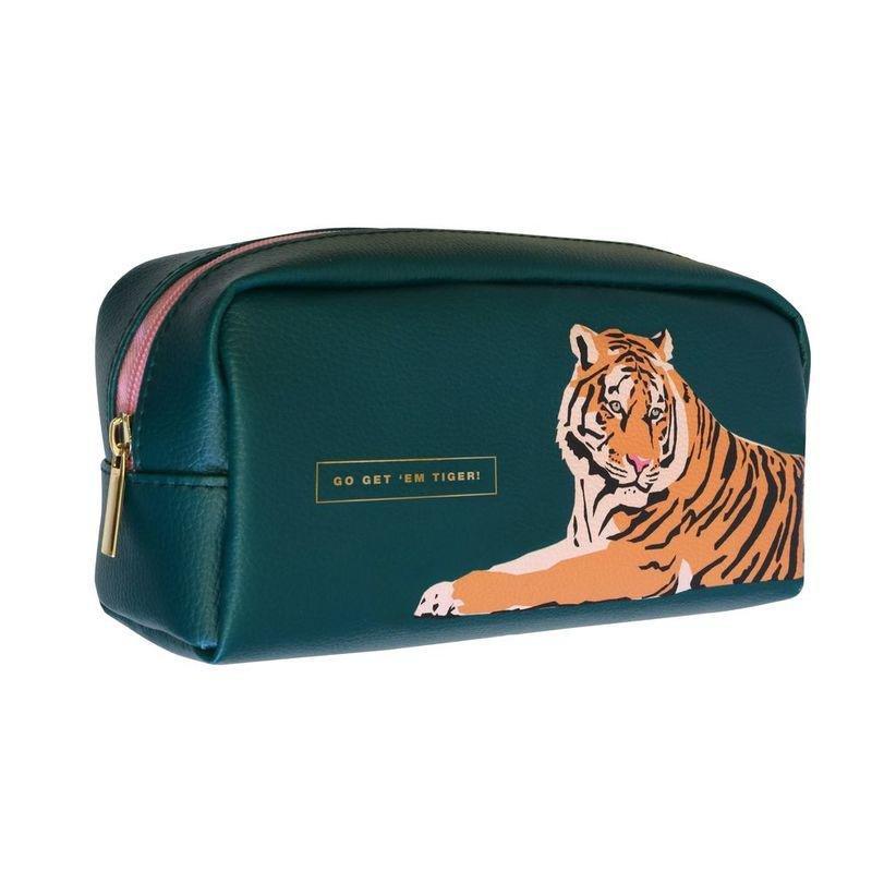 Emily Brooks Pencil Case Tiger, , large image number 0
