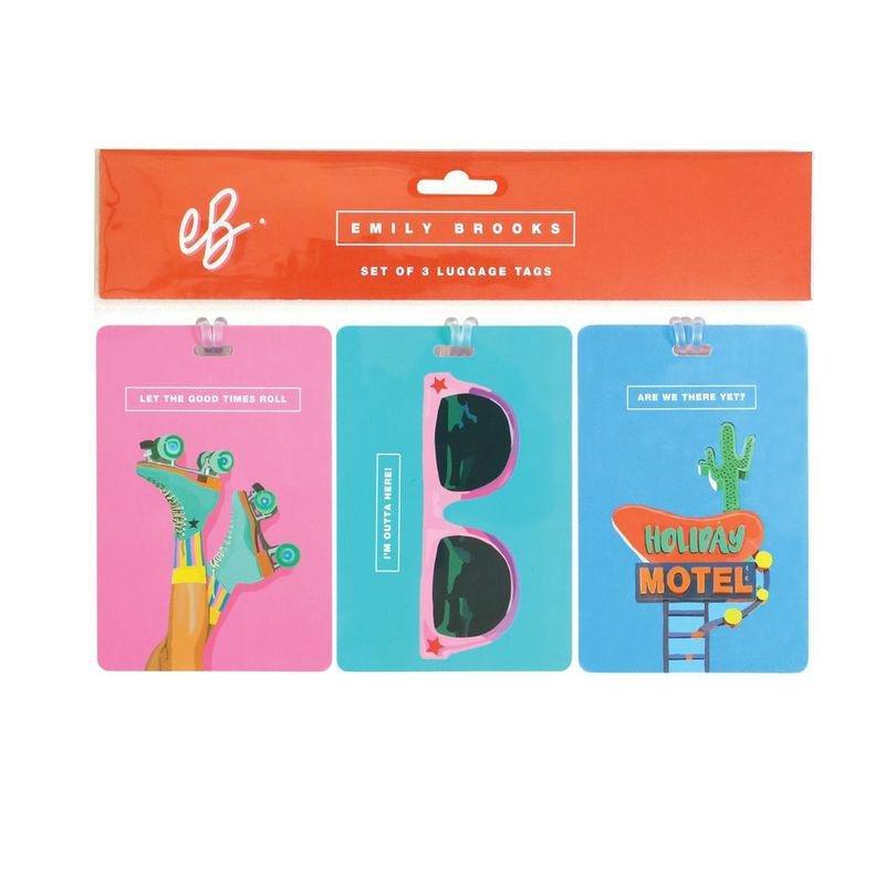Emily Brooks Luggage Tags (Set of 3), , large image number 0