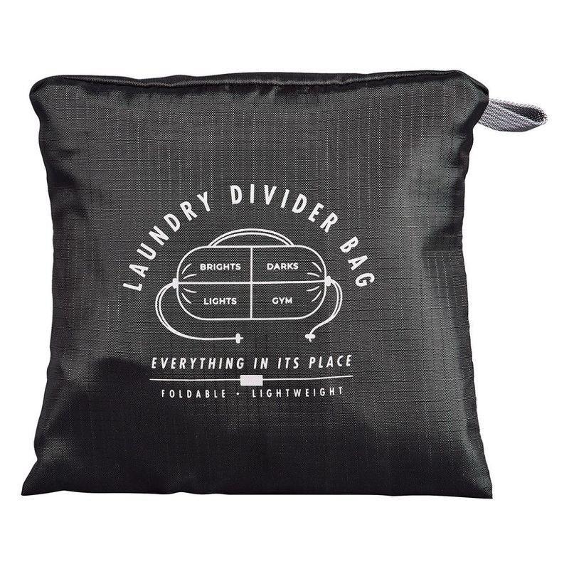 Gentlemen's Hardware Foldaway Laundry divider bag, , large image number 0