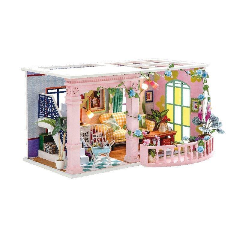 Robotime Sweet Patio Dyi Dollhouse Kit, , large image number 1