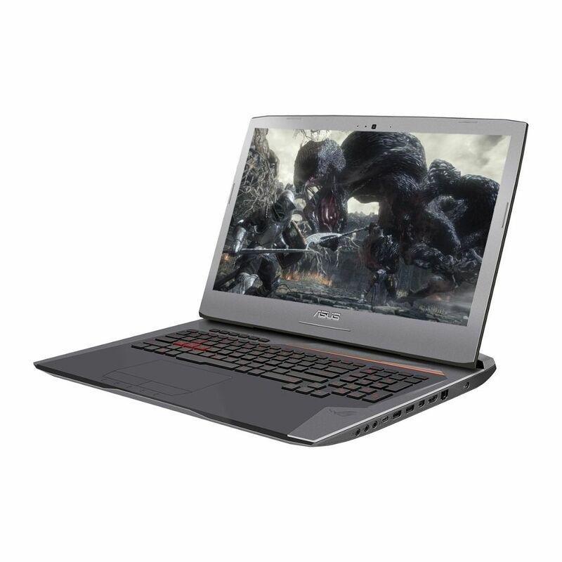 ASUS ROG G752VS Gaming Laptop i7-7820HK/64GB/1TB+512GB SSD/NVIDIA GTX 1070 8GB/17.3UHD Display/6X BR/Windows 10/Grey, , large image number 0
