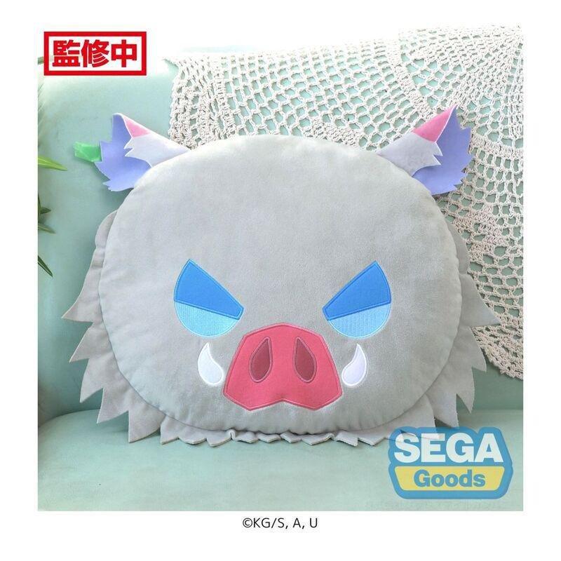 Good Smile Company Demon Slayer Kimetsu No Yaiba Inosuke Hashibira Charamaru Post Meridiem Interior Cushion Plush (30 X 40cm), , large image number 0