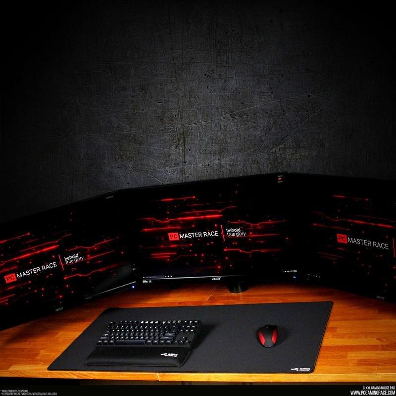 GLORIOUS PC GAMING RACE - Glorious XXL Extended 18X36 Gaming Mouse Pad Black