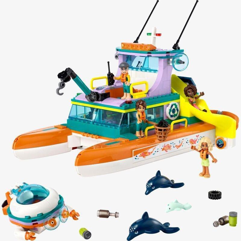 LEGO Friends Sea Rescue Boat Building Set 41734 (717 Pieces), , large image number 4