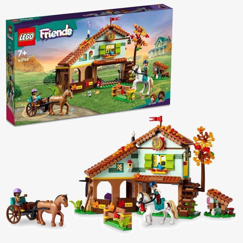 LEGO Friends Autumn's Horse Stable Building Set 41745 (545 Pieces), , large image number 0