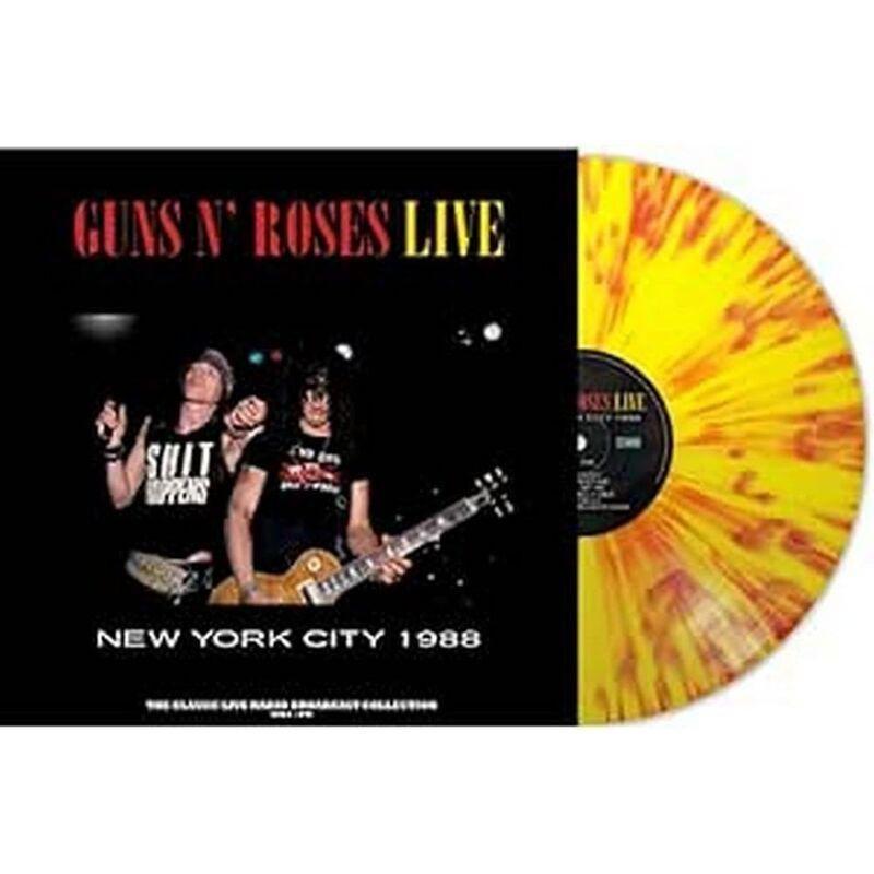 Live In New York City 1988 (Yellow/Red Splatter Colored Vinyl) (Limited Edition) | Guns N Roses, , large image number 0