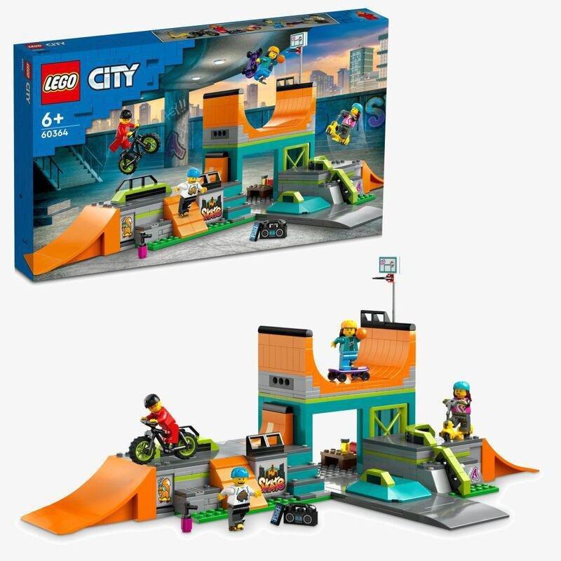 LEGO City Street Skatepark Building Set 60364 (454 Pieces), , large image number 0