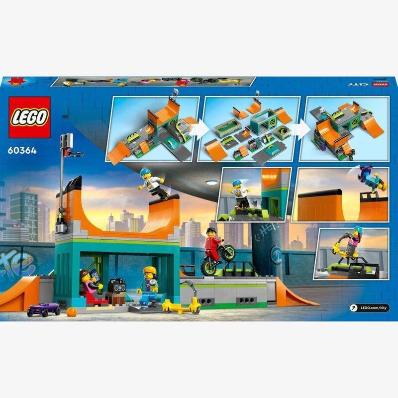 LEGO City Street Skatepark Building Set 60364 (454 Pieces), , large image number 6