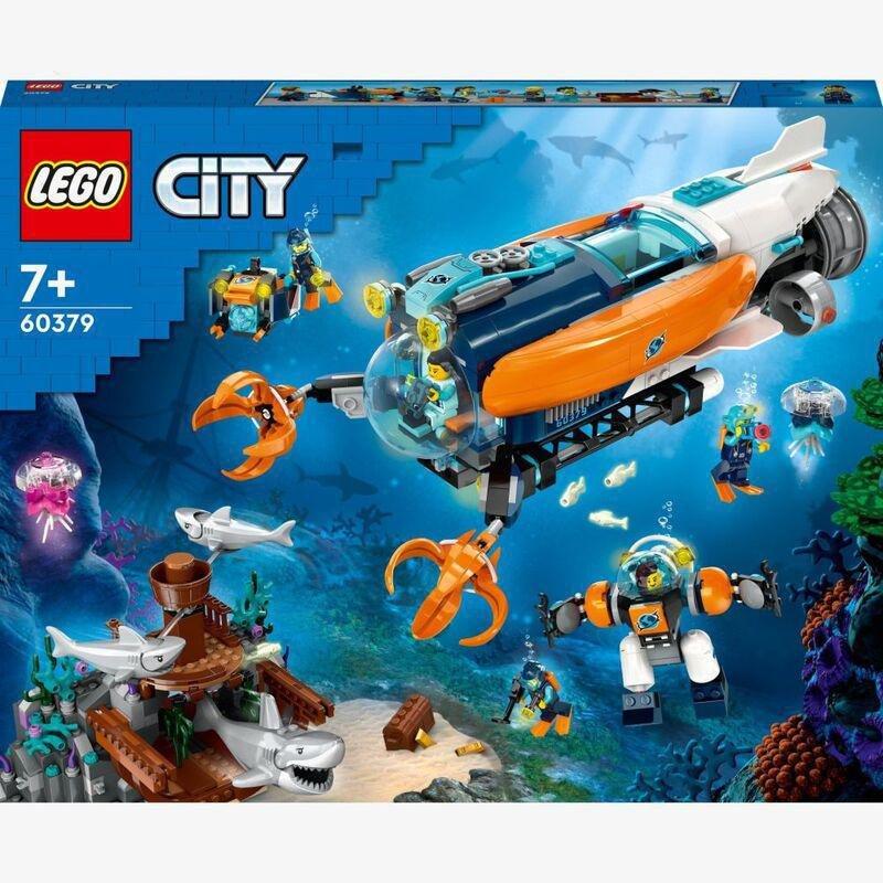 LEGO City Deep-Sea Explorer Submarine Building Set 60379 (842 Pieces), , large image number 5