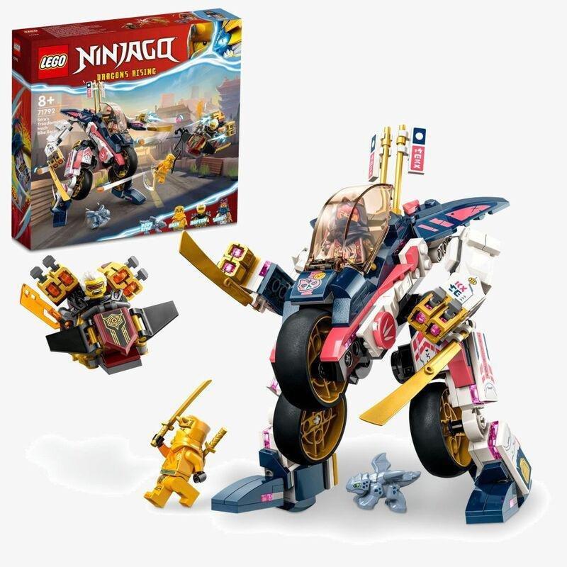 LEGO Ninjago Sora's Transforming Mech Bike Racer Building Set 71792 (384 Pieces), , large image number 0