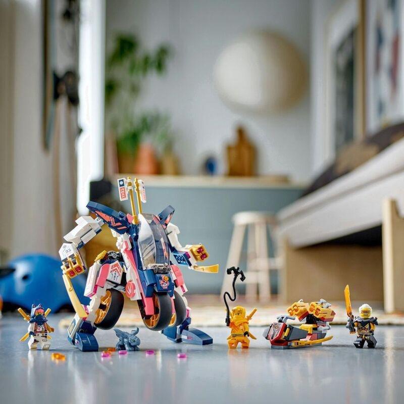 LEGO Ninjago Sora's Transforming Mech Bike Racer Building Set 71792 (384 Pieces), , large image number 3