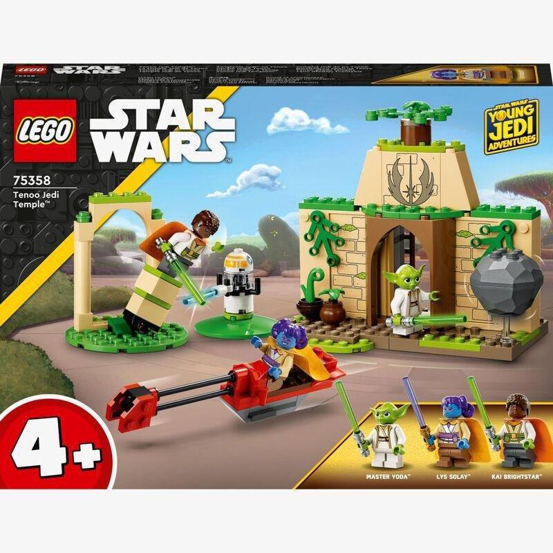LEGO - LEGO Star Wars Tenoo Jedi Temple Building Set 75358 (124 Pieces)