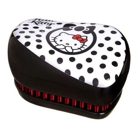 TANGLE TEEZER - Tangle Teezer Compact Styler Hair Brush - Hello Kitty Black/White Brush