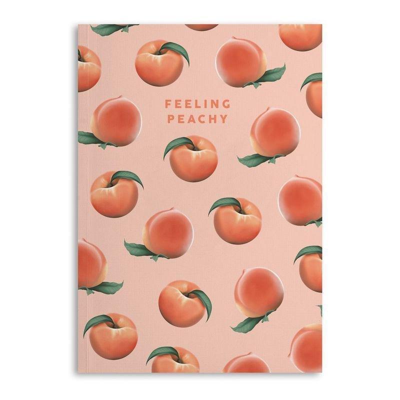 Central23 Feeling Peachy A5 Notebook, , large image number 0