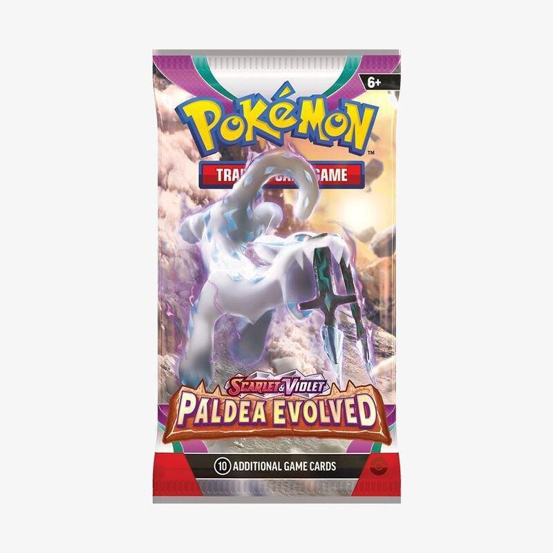 Pokémon TCG Scarlet & Violet 2 Paldea Evolved Booster Pack (Single Pack - 10 Cards) (Assortment - Includes 1), , large image number 1