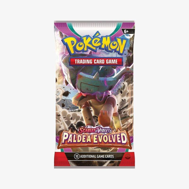 Pokémon TCG Scarlet & Violet 2 Paldea Evolved Booster Pack (Single Pack - 10 Cards) (Assortment - Includes 1), , large image number 2