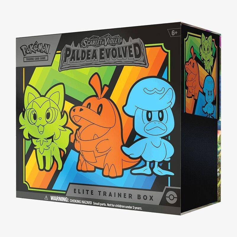 Pokémon TCG Scarlet & Violet 2 Paldea Evolved Elite Trainer Box, , large image number 0