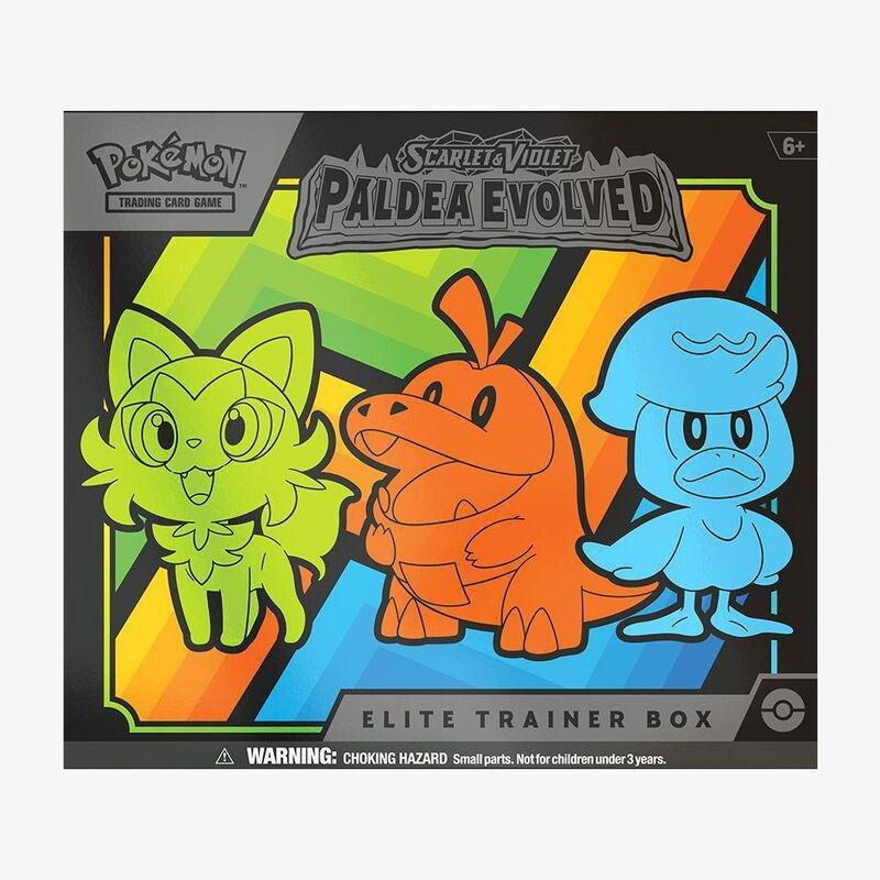 Pokémon TCG Scarlet & Violet 2 Paldea Evolved Elite Trainer Box, , large image number 1