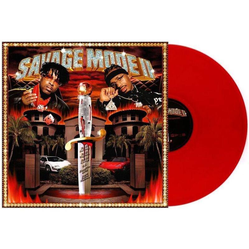 Savage Mode II (Red Colored Vinyl) (Limited Edition) | 21 Savage & Metro Boomin, , large image number 0